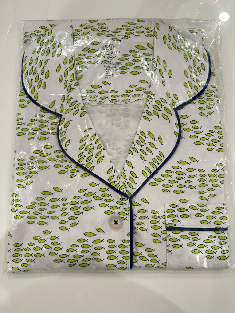 Roller Rabbit Minnows Polo Pajama Set